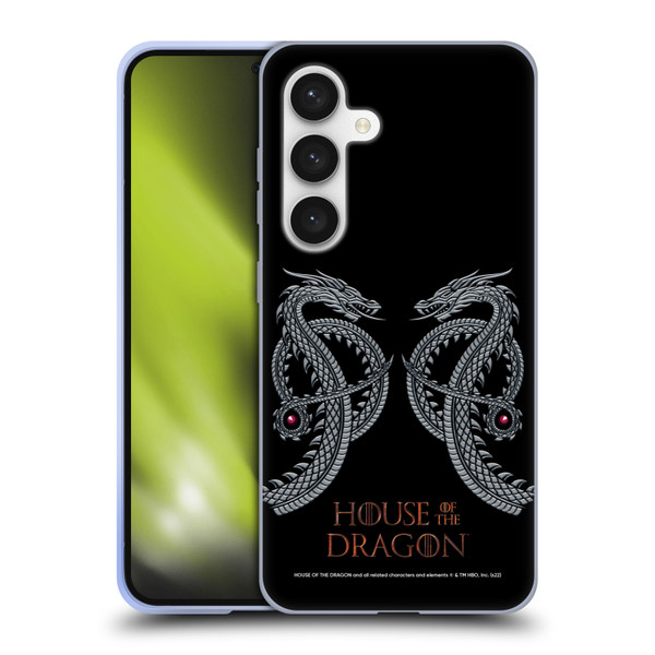 House Of The Dragon: Television Series Graphics Dragon Soft Gel Case for Samsung Galaxy S24 5G