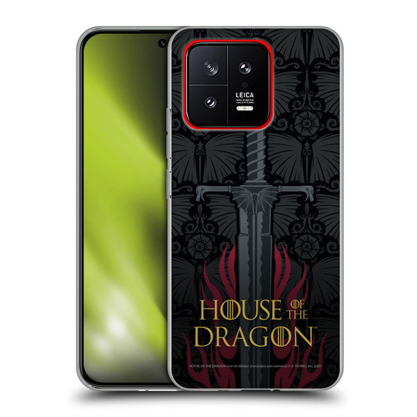 House Of The Dragon: Television Series Graphics Sword Soft Gel Case for Xiaomi 13 5G