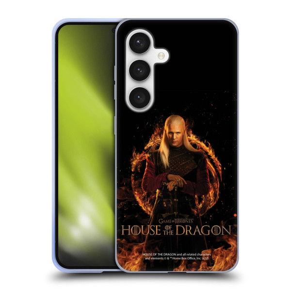 House Of The Dragon: Television Series Key Art Daemon Soft Gel Case for Samsung Galaxy S24 5G