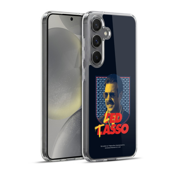 Ted Lasso Season 2 Graphics Ted Soft Gel Case for Samsung Galaxy S24+ 5G & MagSafe