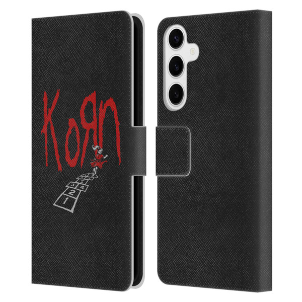 Korn Graphics Follow The Leader Leather Book Wallet Case Cover For Samsung Galaxy S24+ 5G