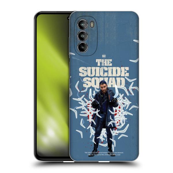 The Suicide Squad 2021 Character Poster Captain Boomerang Soft Gel Case for Motorola Moto G82 5G