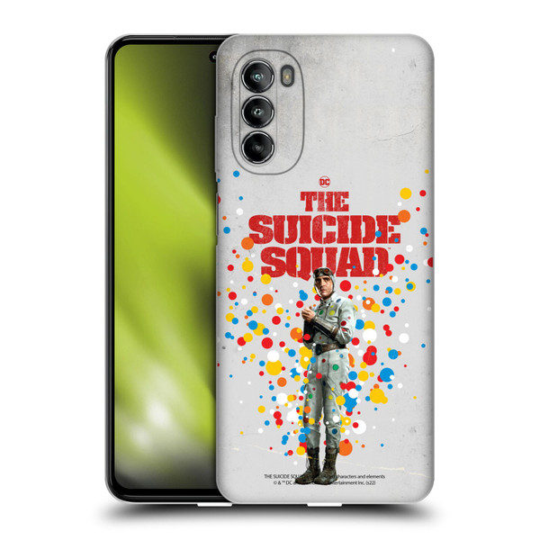 The Suicide Squad 2021 Character Poster Polkadot Man Soft Gel Case for Motorola Moto G82 5G