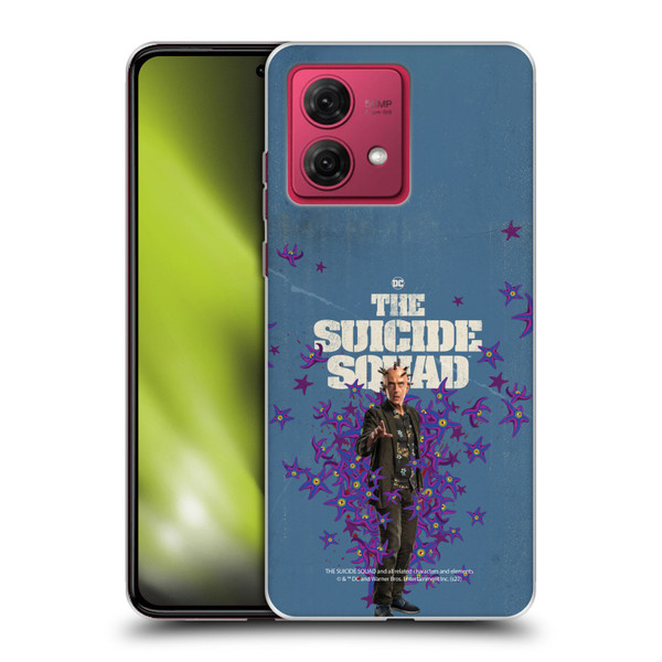 The Suicide Squad 2021 Character Poster Thinker Soft Gel Case for Motorola Moto G84 5G