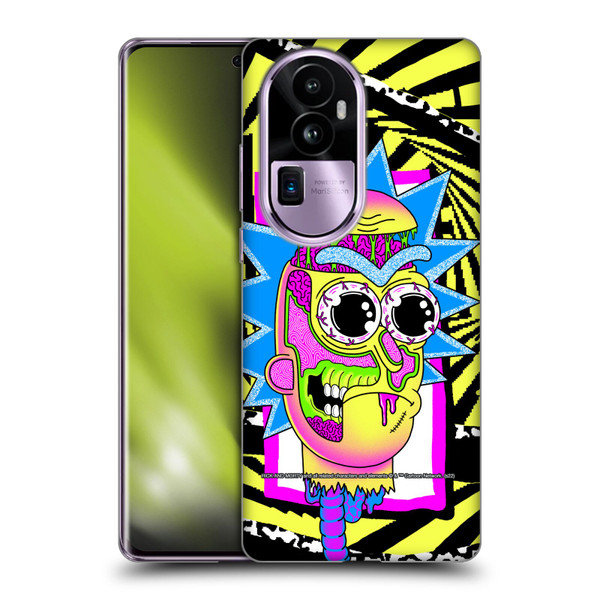 Rick And Morty Season 1 & 2 Graphics Rick Soft Gel Case for OPPO Reno10 Pro+