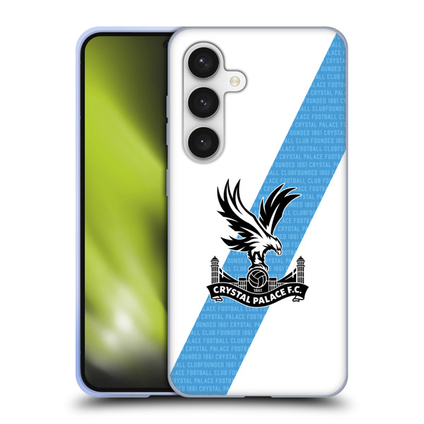 Crystal Palace FC 2023/24 Crest Kit Away Soft Gel Case for Samsung Galaxy S24 5G