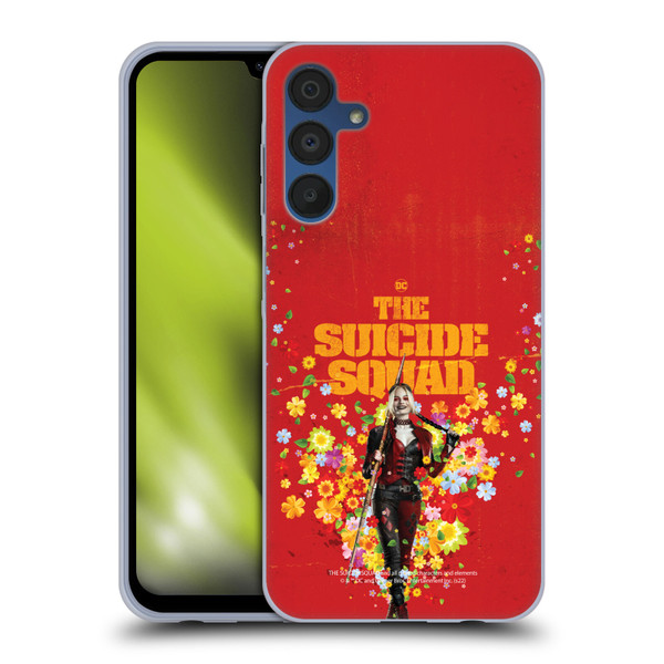 The Suicide Squad 2021 Character Poster Harley Quinn Soft Gel Case for Samsung Galaxy A15