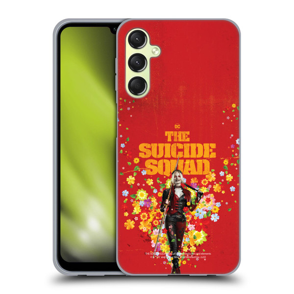 The Suicide Squad 2021 Character Poster Harley Quinn Soft Gel Case for Samsung Galaxy A24 4G / Galaxy M34 5G