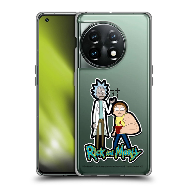 Rick And Morty Season 3 Character Art Rick and Morty Soft Gel Case for OnePlus 11 5G