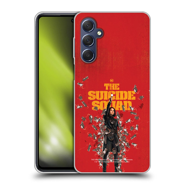 The Suicide Squad 2021 Character Poster Ratcatcher Soft Gel Case for Samsung Galaxy M54 5G