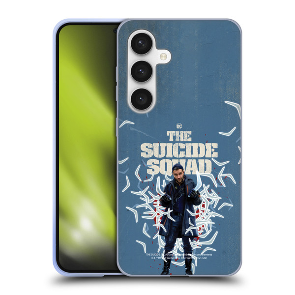 The Suicide Squad 2021 Character Poster Captain Boomerang Soft Gel Case for Samsung Galaxy S24 5G