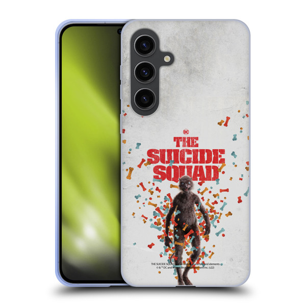 The Suicide Squad 2021 Character Poster Weasel Soft Gel Case for Samsung Galaxy S24+ 5G