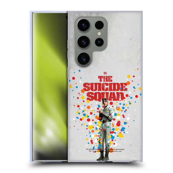 The Suicide Squad 2021 Character Poster Polkadot Man Soft Gel Case for Samsung Galaxy S24 Ultra 5G