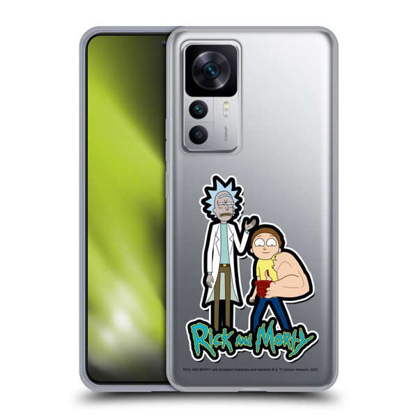 Rick And Morty Season 3 Character Art Rick and Morty Soft Gel Case for Xiaomi 12T 5G / 12T Pro 5G / Redmi K50 Ultra 5G