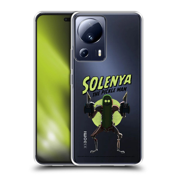 Rick And Morty Season 3 Character Art Pickle Rick Soft Gel Case for Xiaomi 13 Lite 5G
