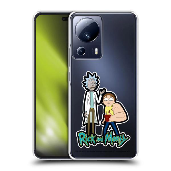 Rick And Morty Season 3 Character Art Rick and Morty Soft Gel Case for Xiaomi 13 Lite 5G