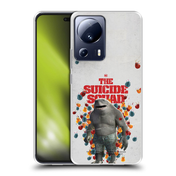 The Suicide Squad 2021 Character Poster King Shark Soft Gel Case for Xiaomi 13 Lite 5G