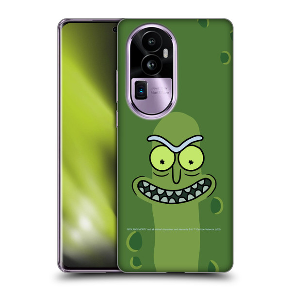 Rick And Morty Season 3 Graphics Pickle Rick Soft Gel Case for OPPO Reno10 Pro+