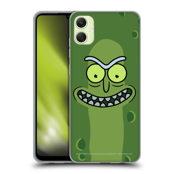 Rick And Morty Season 3 Graphics Pickle Rick Soft Gel Case for Samsung Galaxy A05