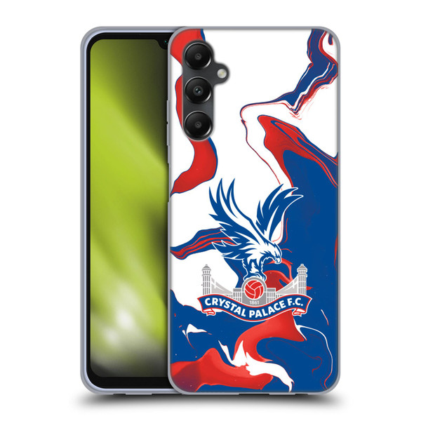 Crystal Palace FC Crest Marble Soft Gel Case for Samsung Galaxy A05s