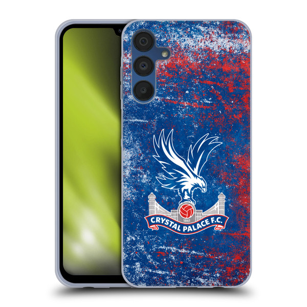Crystal Palace FC Crest Distressed Soft Gel Case for Samsung Galaxy A15
