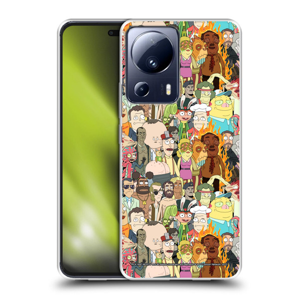 Rick And Morty Season 3 Graphics Interdimensional Space Cable Soft Gel Case for Xiaomi 13 Lite 5G