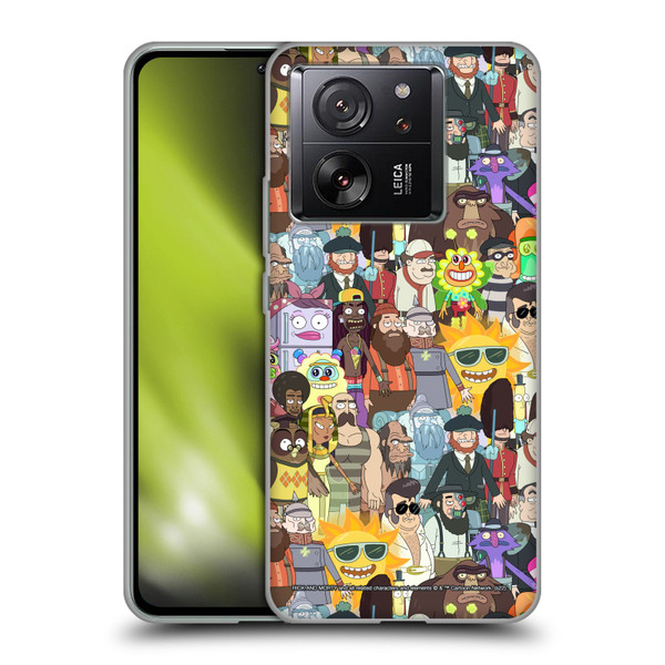 Rick And Morty Season 3 Graphics Parasite Soft Gel Case for Xiaomi 13T 5G / 13T Pro 5G