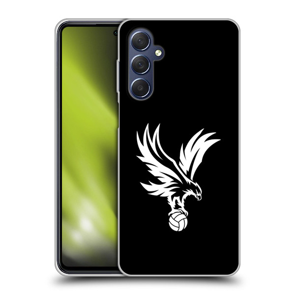 Crystal Palace FC Crest Eagle Grey Soft Gel Case for Samsung Galaxy M54 5G