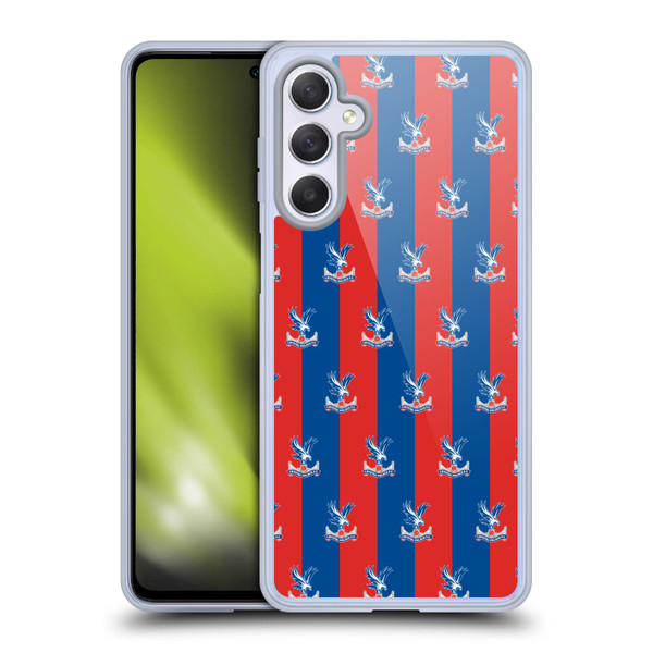 Crystal Palace FC Crest Pattern Soft Gel Case for Samsung Galaxy M54 5G