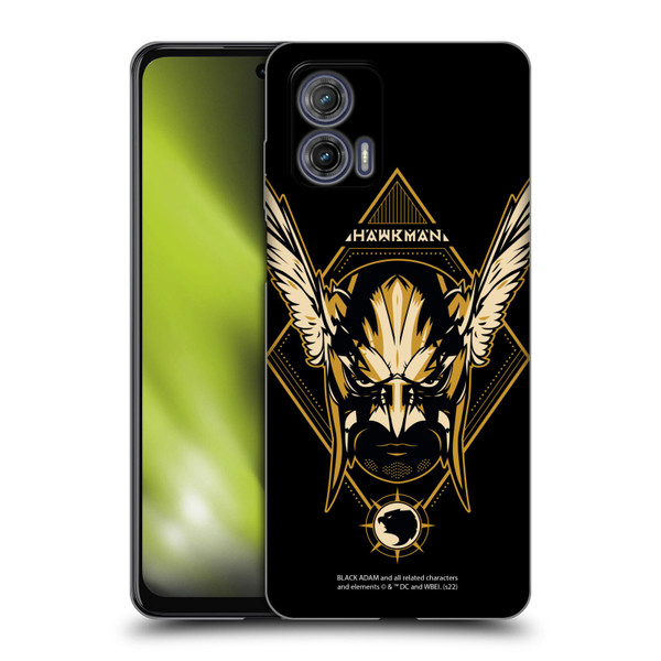 Black Adam Graphics Hawkman Soft Gel Case for Motorola Moto G73 5G