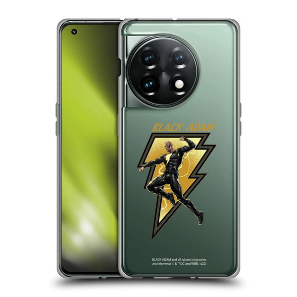 Black Adam Graphics Black Adam 2 Soft Gel Case for OnePlus 11 5G