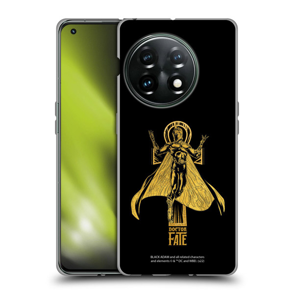 Black Adam Graphics Doctor Fate Soft Gel Case for OnePlus 11 5G
