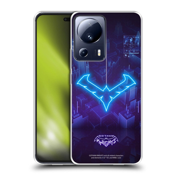Gotham Knights Character Art Nightwing Soft Gel Case for Xiaomi 13 Lite 5G