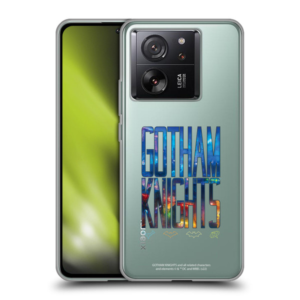Gotham Knights Character Art Logo Soft Gel Case for Xiaomi 13T 5G / 13T Pro 5G