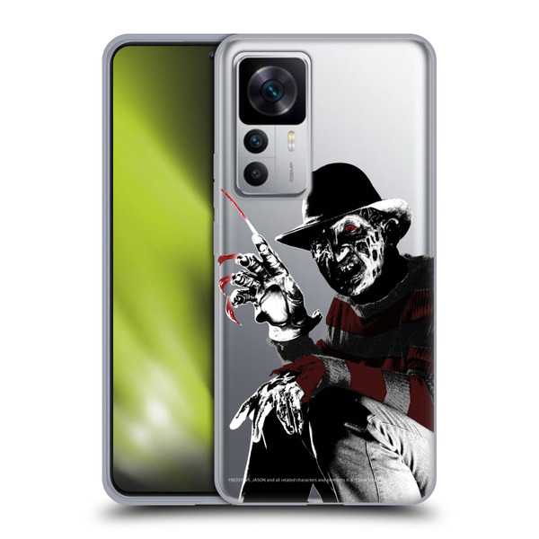 Freddy VS. Jason Graphics Freddy Soft Gel Case for Xiaomi 12T 5G / 12T Pro 5G / Redmi K50 Ultra 5G