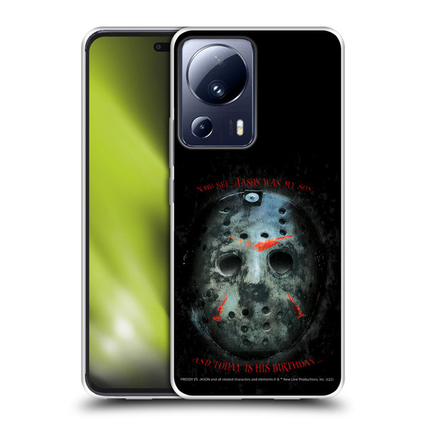 Freddy VS. Jason Graphics Jason's Birthday Soft Gel Case for Xiaomi 13 Lite 5G