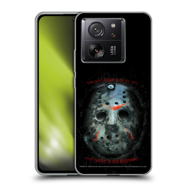Freddy VS. Jason Graphics Jason's Birthday Soft Gel Case for Xiaomi 13T 5G / 13T Pro 5G