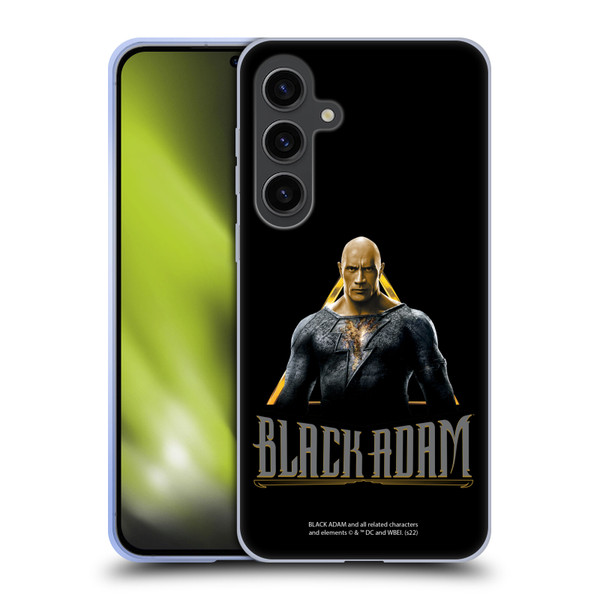 Black Adam Graphics Black Adam Soft Gel Case for Samsung Galaxy S24+ 5G