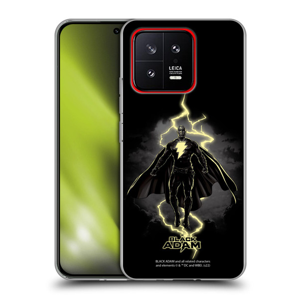 Black Adam Graphics Lightning Soft Gel Case for Xiaomi 13 5G