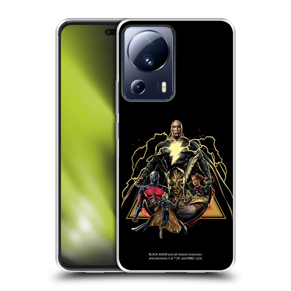 Black Adam Graphics Group Soft Gel Case for Xiaomi 13 Lite 5G