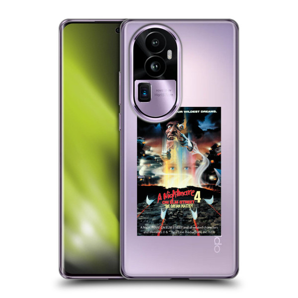 A Nightmare On Elm Street 4 The Dream Master Graphics Poster Soft Gel Case for OPPO Reno10 Pro+