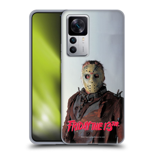 Friday the 13th: Jason X Comic Art And Logos 80th Anniversary Newspaper Soft Gel Case for Xiaomi 12T 5G / 12T Pro 5G / Redmi K50 Ultra 5G