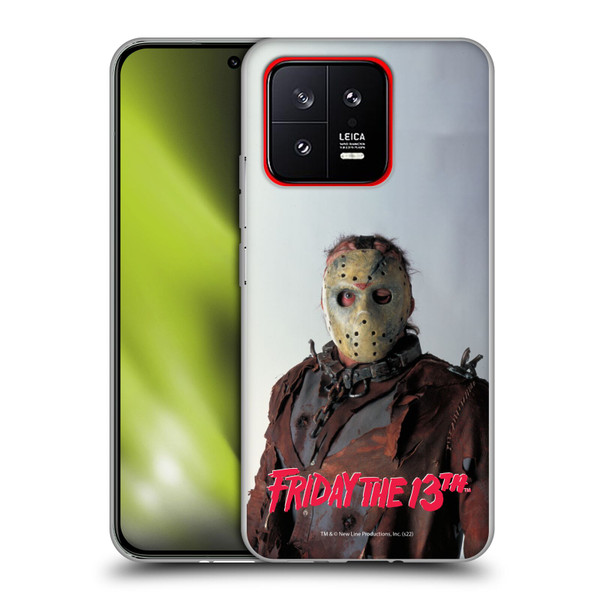 Friday the 13th: Jason X Comic Art And Logos 80th Anniversary Newspaper Soft Gel Case for Xiaomi 13 5G