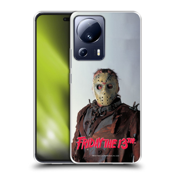 Friday the 13th: Jason X Comic Art And Logos 80th Anniversary Newspaper Soft Gel Case for Xiaomi 13 Lite 5G