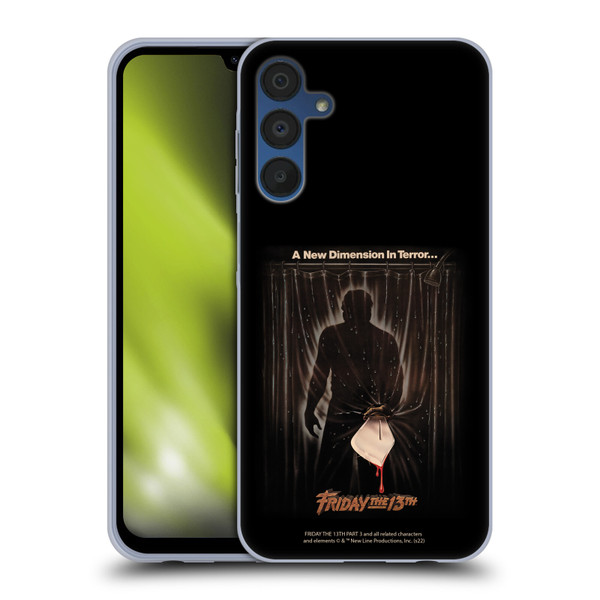 Friday the 13th Part III Key Art Poster 3 Soft Gel Case for Samsung Galaxy A15