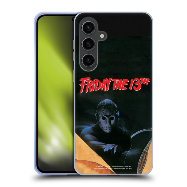 Friday the 13th Part III Key Art Poster 2 Soft Gel Case for Samsung Galaxy S24+ 5G