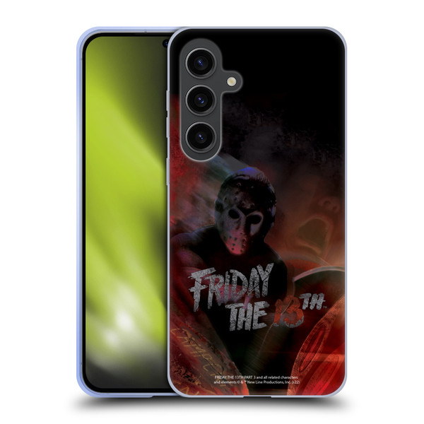 Friday the 13th Part III Key Art Poster Soft Gel Case for Samsung Galaxy S24+ 5G