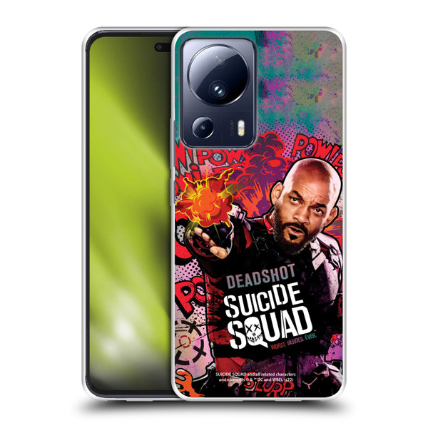 Suicide Squad 2016 Graphics Deadshot Poster Soft Gel Case for Xiaomi 13 Lite 5G