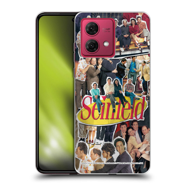 Seinfeld Graphics Collage Soft Gel Case for Motorola Moto G84 5G