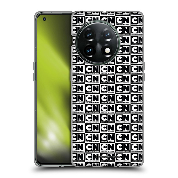 Cartoon Network Logo Pattern Soft Gel Case for OnePlus 11 5G